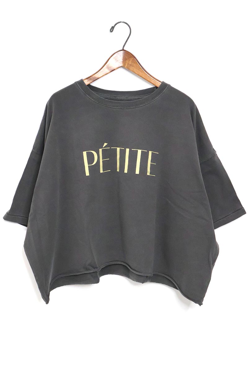 ☆レディース MICA&DEAL マイカ＆ディール "PETITE"ロゴプリントTシャツ 品番:0125209145【1枚までメール便配送可】【SALE】【10%OFF】