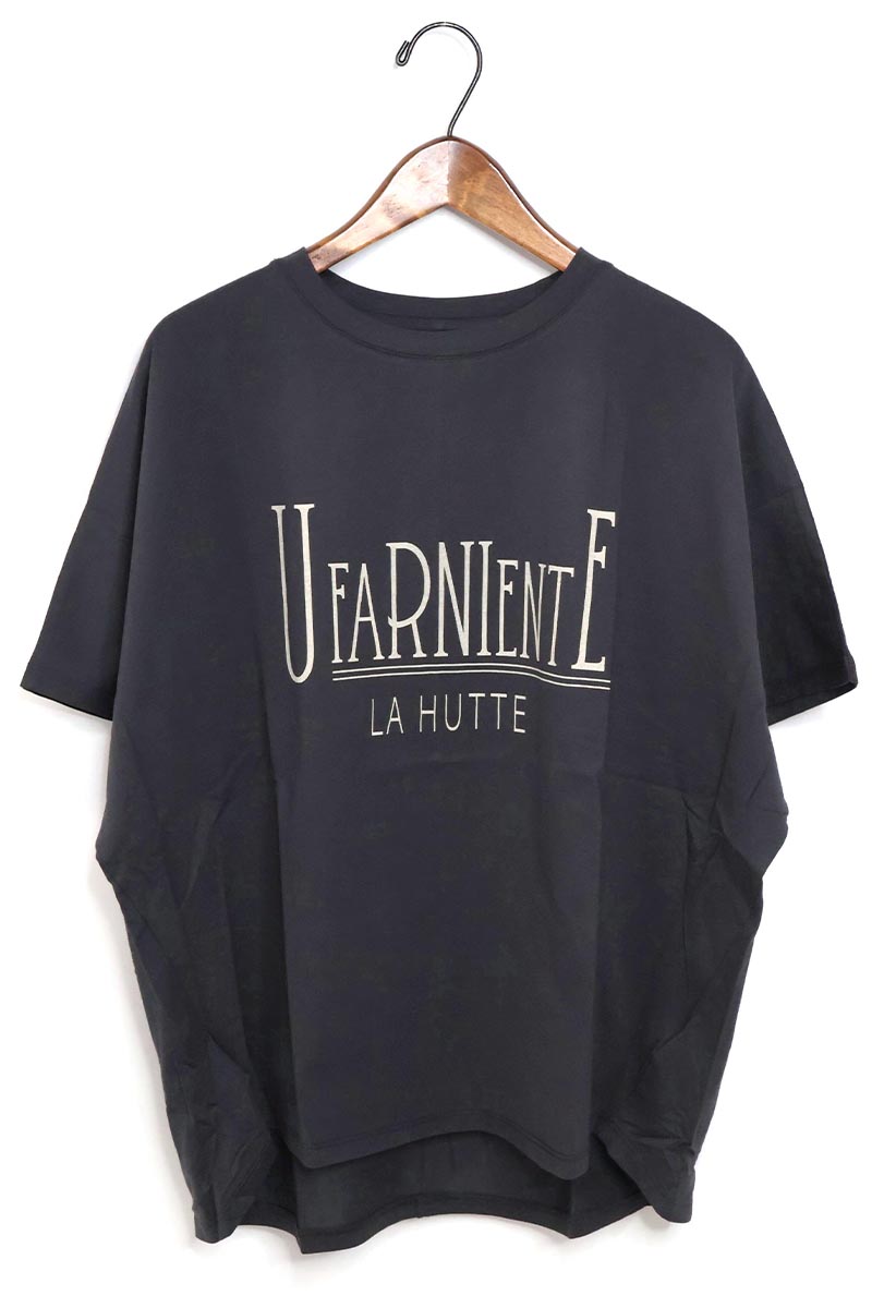 ☆MICA&DEAL マイカ＆ディール La Hutte×MICA&DEAL "UFARNIENTE"ロゴプリントT 品番:0125209153【1枚までメール便配送可】【SALE】【10%OFF】