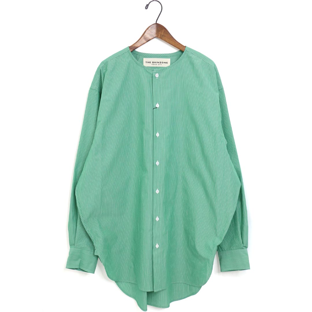 THE SHINZONE（ザ シンゾーン） ☆レディース NO COLLAR SHIRT ノー