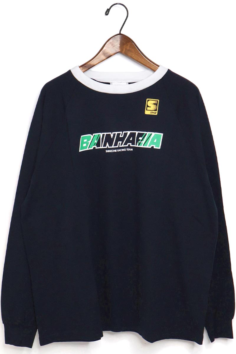 ☆レディース THE SHINZONE ザシンゾーン レーシング ロングスリーブTシャツ 品番:25MMSCU01 【1枚までメール便配送可】【SALE】【10%OFF】 THE SHINZONE ☆レディース ザシンゾーン レーシング ロング