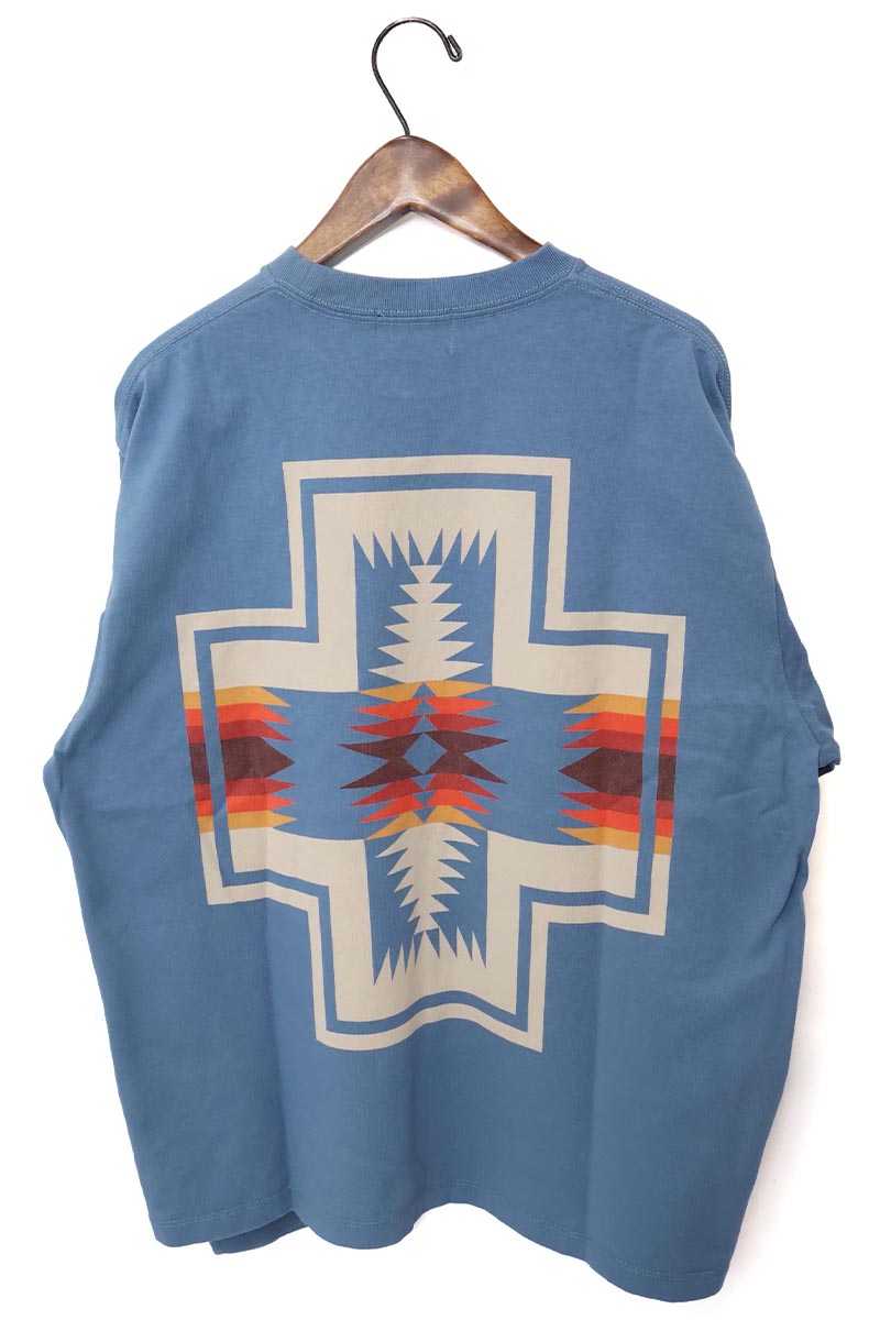 ☆レディース PENDLETON ペンドルトン バックプリントロングスリーブT 品番：4475-7009【SALE】【20%OFF】 PENDLETON ☆レディース ペンドルトン バックプリントロング