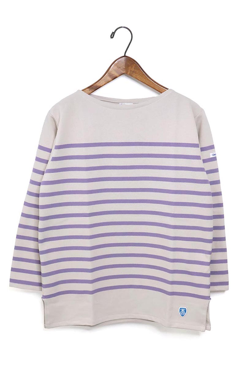 レディース ORCIVAL オーシバル オーチバル ラッセルフレンチセーラーTシャツ 品番：6803 フランス製 ブルー ネイビー ボーダーマリンシャツ 春夏 定番のボーダーマリンシャツ♪