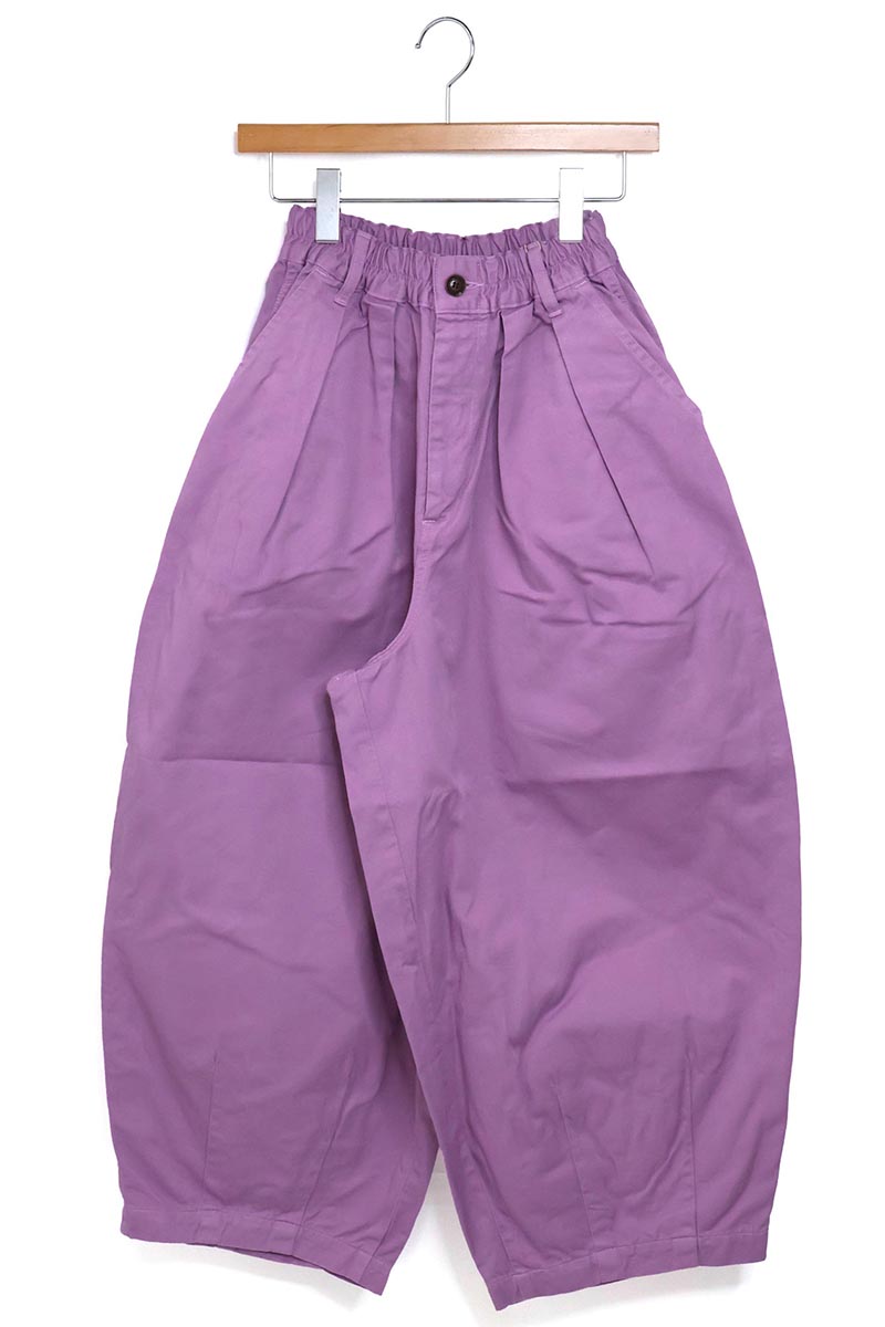 レディース HARVESTY ハーベスティ CIRCUS PANTS サーカスパンツ 品番：A11709 ボトムス ウエストゴム イージーパンツ バルーンパンツ ワイドパンツの画像