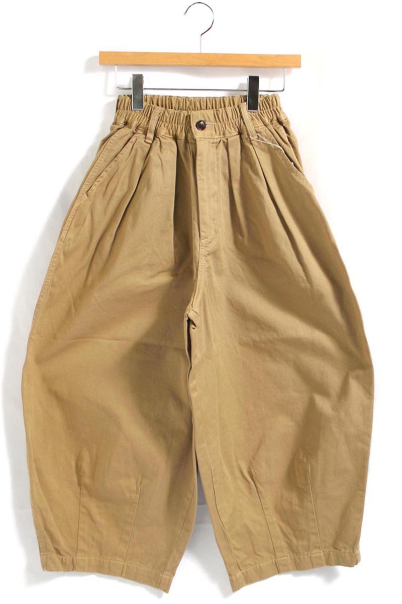 レディース HARVESTY ハーベスティ CIRCUS PANTS サーカスパンツ 品番：A11709 ボトムス ウエストゴム イージーパンツ バルーンパンツ ワイドパンツの画像