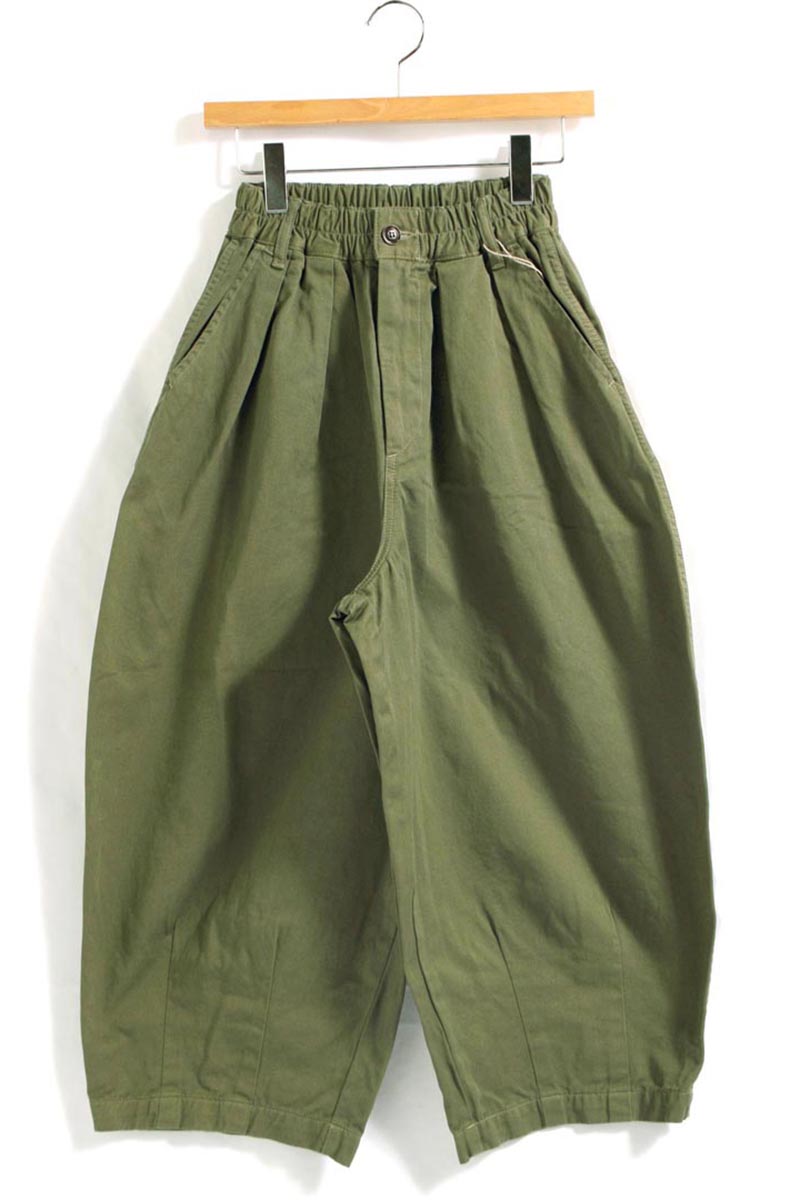 レディース HARVESTY ハーベスティ CIRCUS PANTS サーカスパンツ 品番：A11709 ボトムス ウエストゴム イージーパンツ バルーンパンツ ワイドパンツの画像