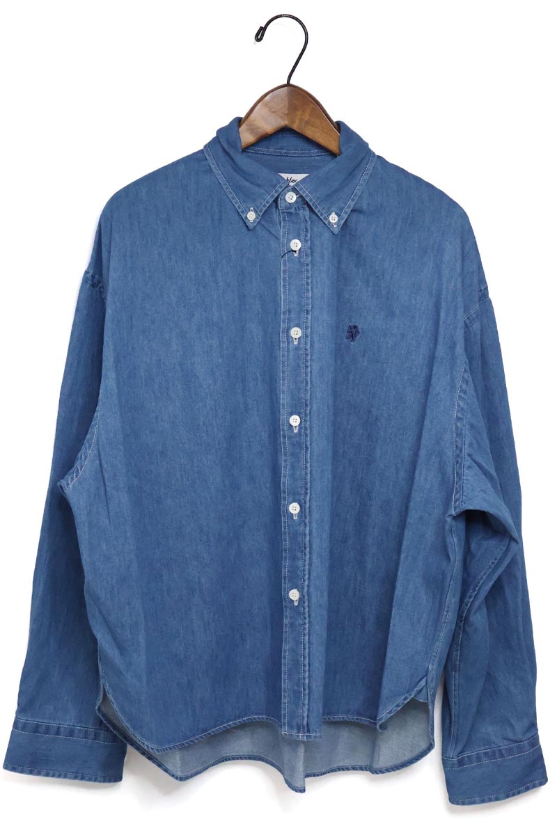 GYMPHLEX（ジムフレックス） レディース ショートデニム ボタンダウン