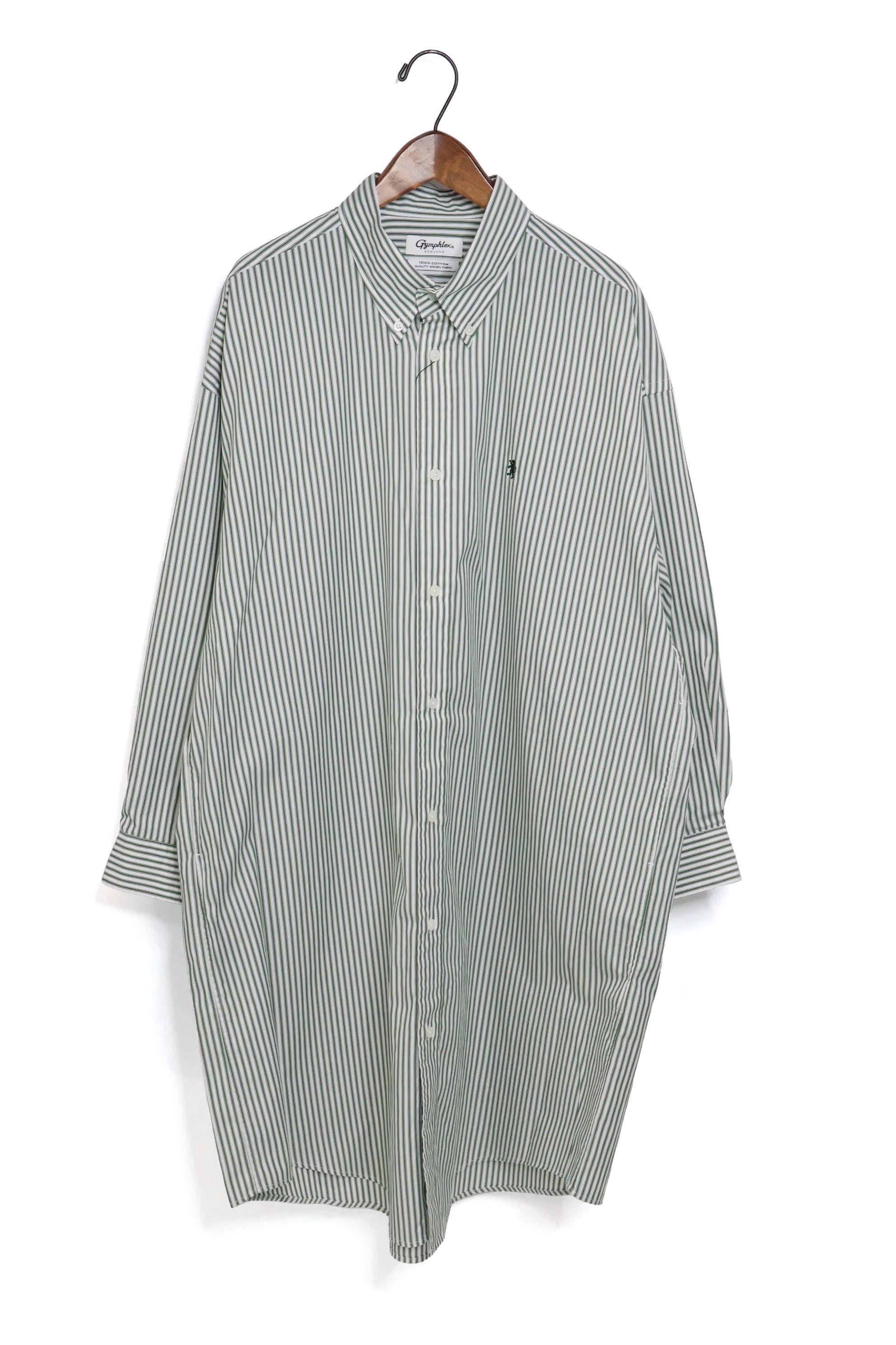 ☆レディース Gymphlex ジムフレックス ボタンダウン ストライプ ワイド シャツワンピース 品番：GY-G0098STP GY-G0098MTS【SALE】【20%OFF】_2