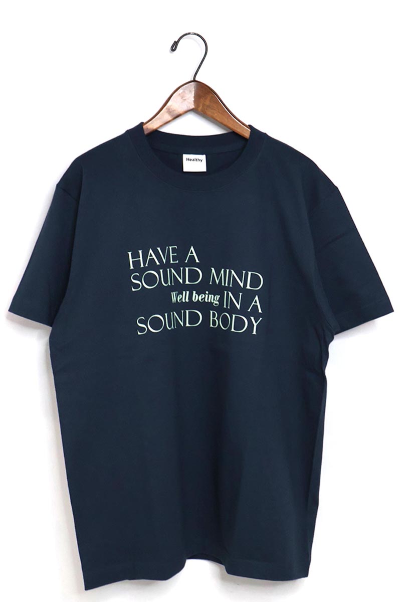 Healthy denim（ヘルシーデニム） レディース Have A Sound Mind ロゴT