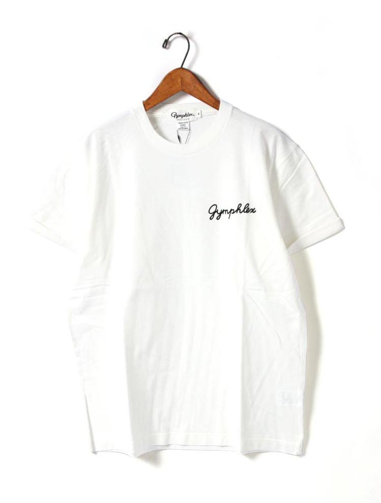 【父の日ギフト】メンズ/Gymphlex/ジムフレックス/半袖Tシャツ/品番：J-1155CH/刺繍...