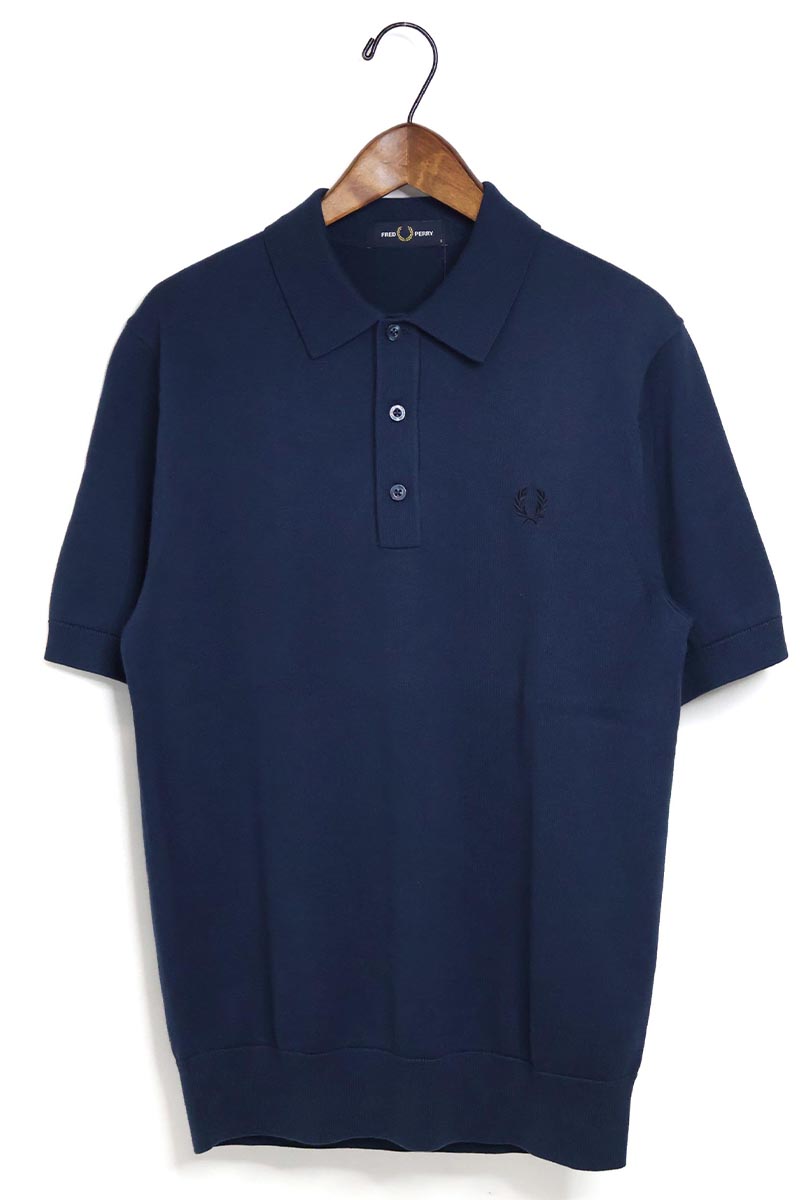 美品 イタリア製 フレッドペリー FREDPERRY コットンニット ポロシャツ 楽天市場】フレッドペリー ニット ポロシャツ FRED PERRY ニット