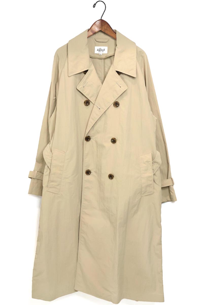 〈新品〉ルグラジック　ナイロンタフタ トレンチコート LE GLAZIK（ルグラジック） ☆レディース ル グラジック ナイロン