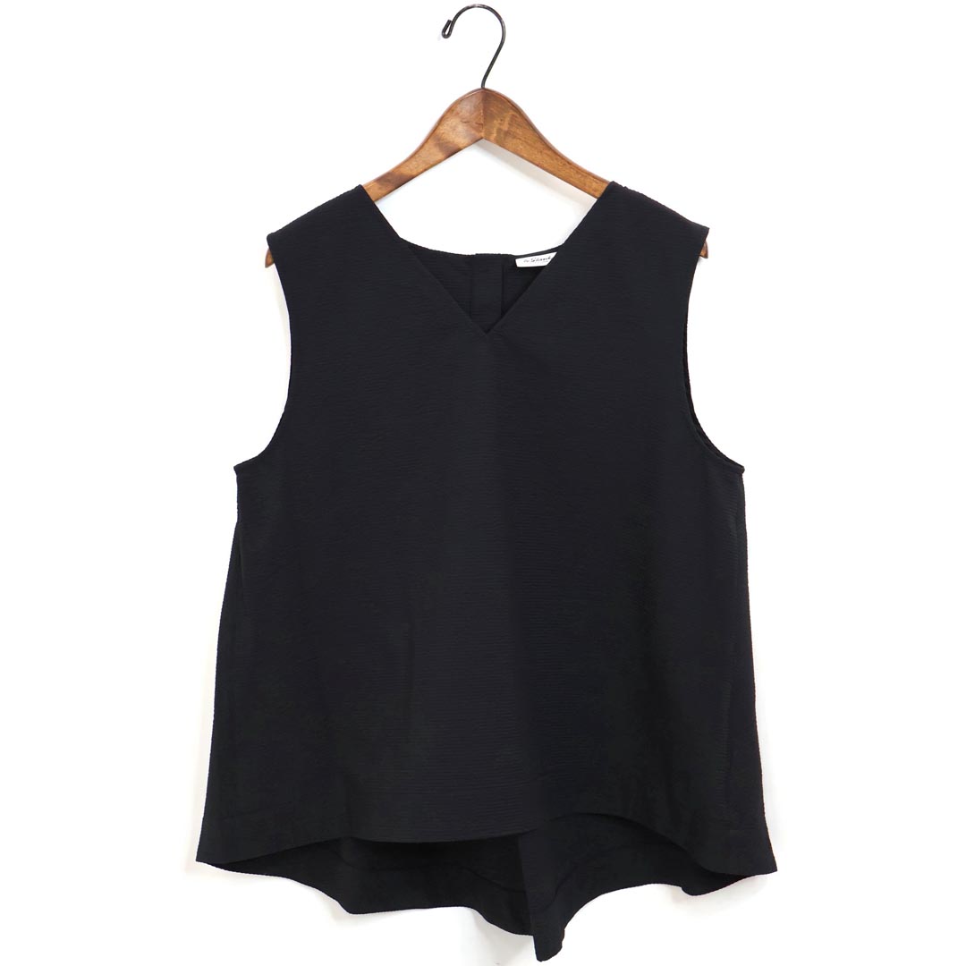 ☆レディース/LE GLAZIK/ルグラジック/Vネックスリーブレスシャツ/品番：LG-B0255PCS/2024春夏【1枚までメール便配送可】【SALE】【30%OFF】 LE GLAZIK ☆レディース/LE GLAZIK/ルグラジック/Vネック