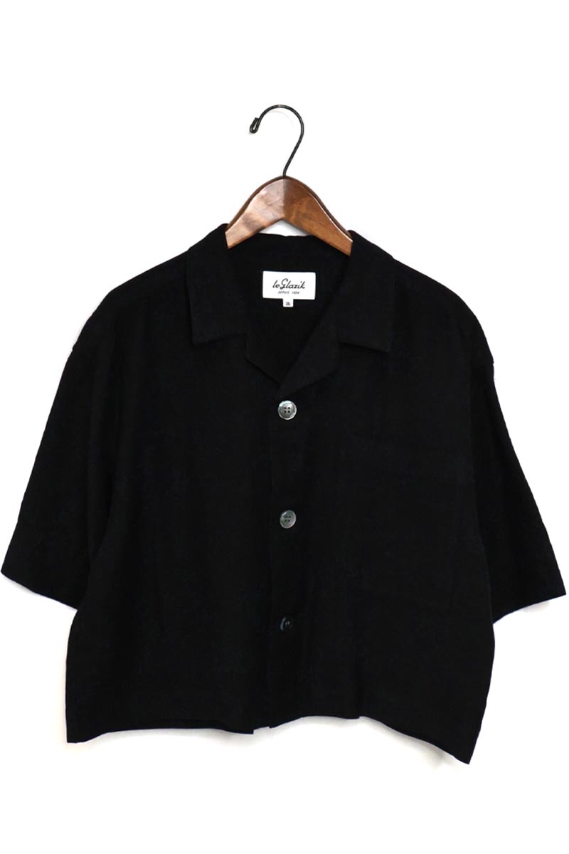 LE GLAZIK（ルグラジック） ☆レディース オープンカラーシャツ 品番 