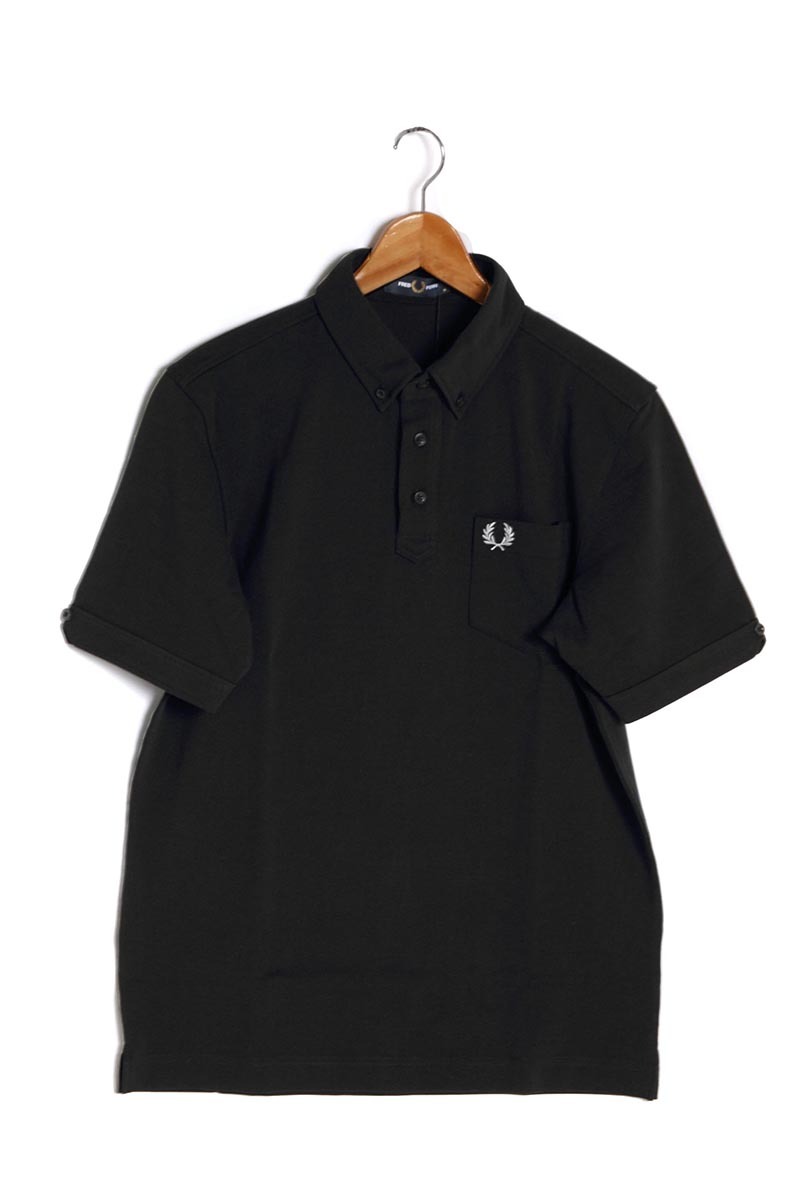 The Fred Perry Shirt - G3636(8 U78：BLACK / WARM STONE