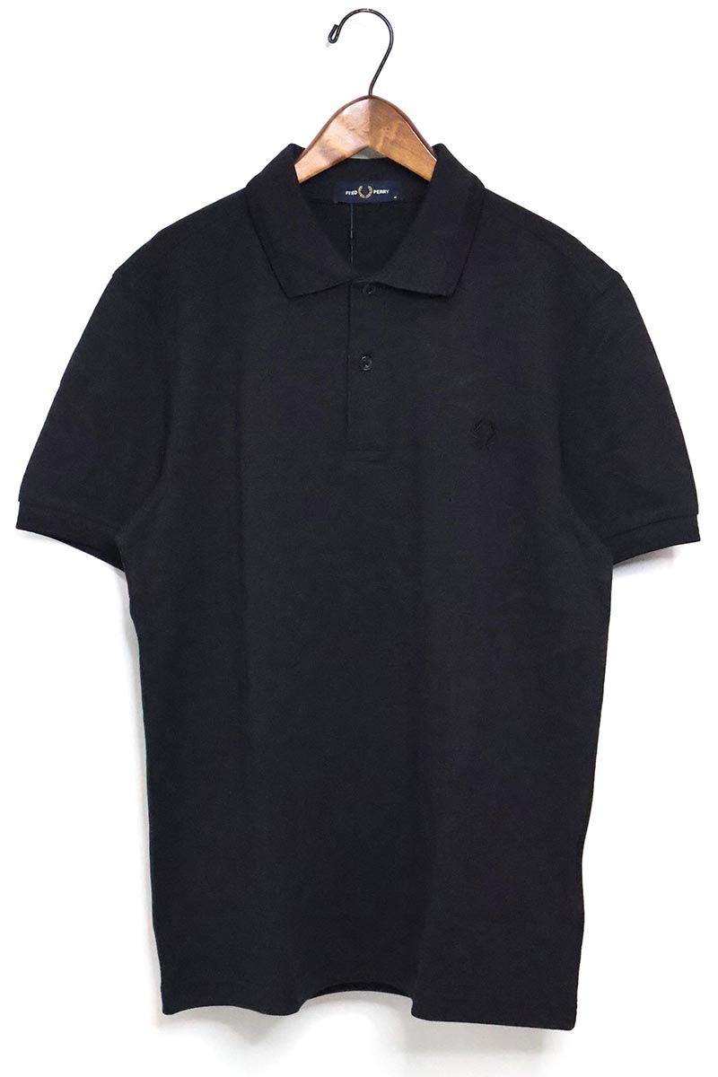 FRED PERRY（フレッドペリー） ☆メンズ ライン入り鹿の子ポロシャツ
