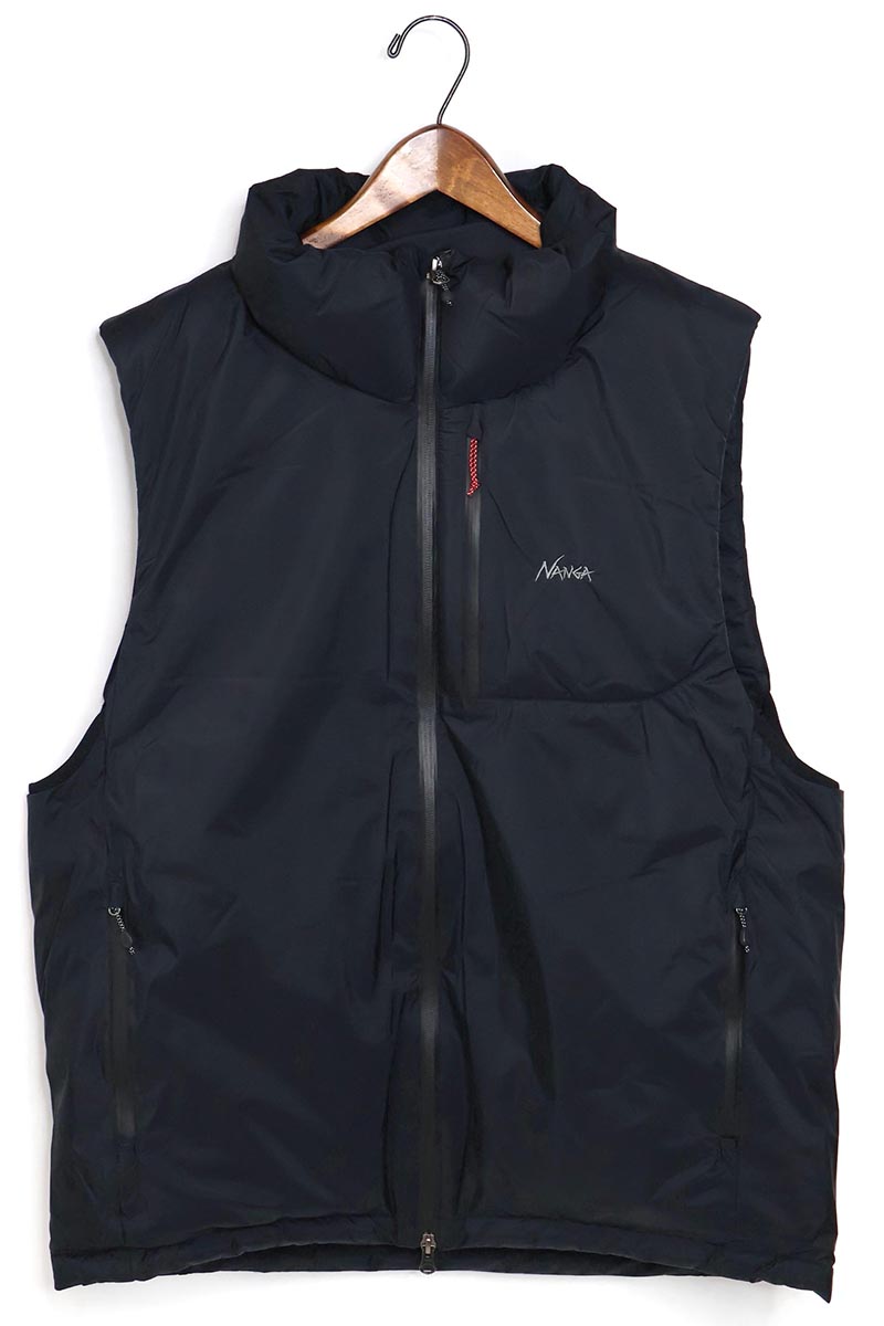 NANGA（ナンガ） メンズ AURORA TEX STAND COLLAR DOWN VEST オーロラ
