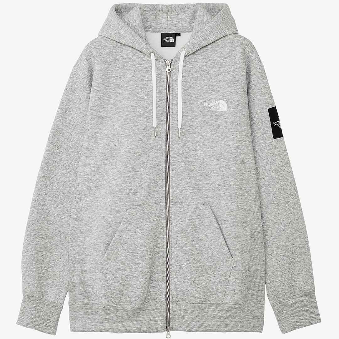 メンズ/THE NORTH FACE/ザノースフェイス/Square Logo Full Zip/スクエアロゴフルジップ/品番：NT62349/2023秋冬