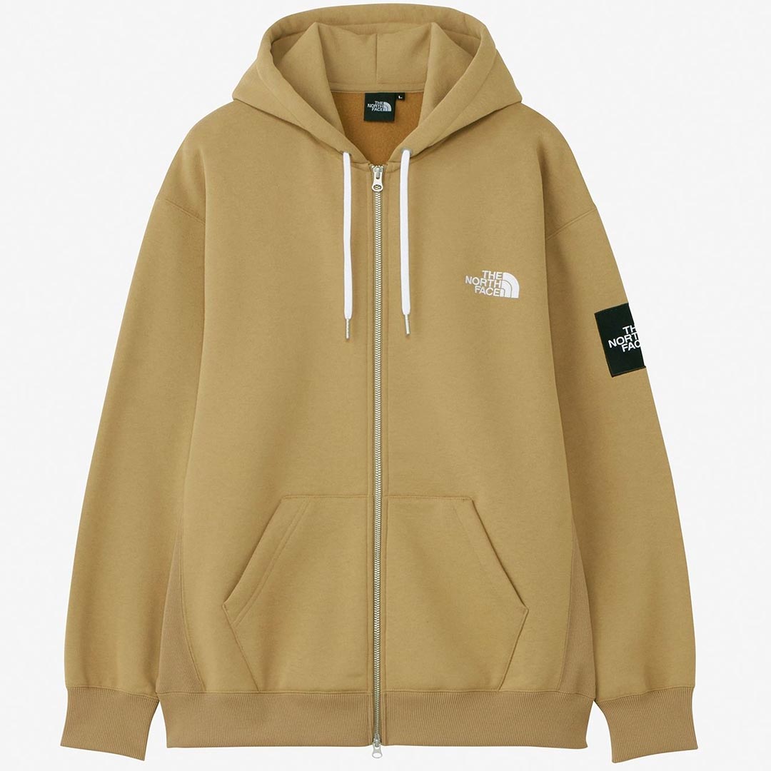 メンズ/THE NORTH FACE/ザノースフェイス/Square Logo Full Zip/スクエアロゴフルジップ/品番：NT62349/2023秋冬