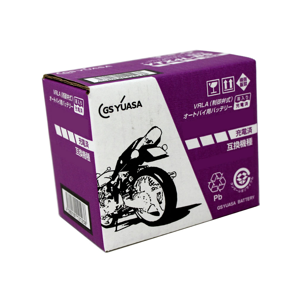 GSユアサ バイク用バッテリー カワサキ ゼファー（ZEPHYR）χ 型式ZR400G対応 YTX12-BS バイク バッテリー バッテリ バッテリー交換 バイク用品 バイク部品
