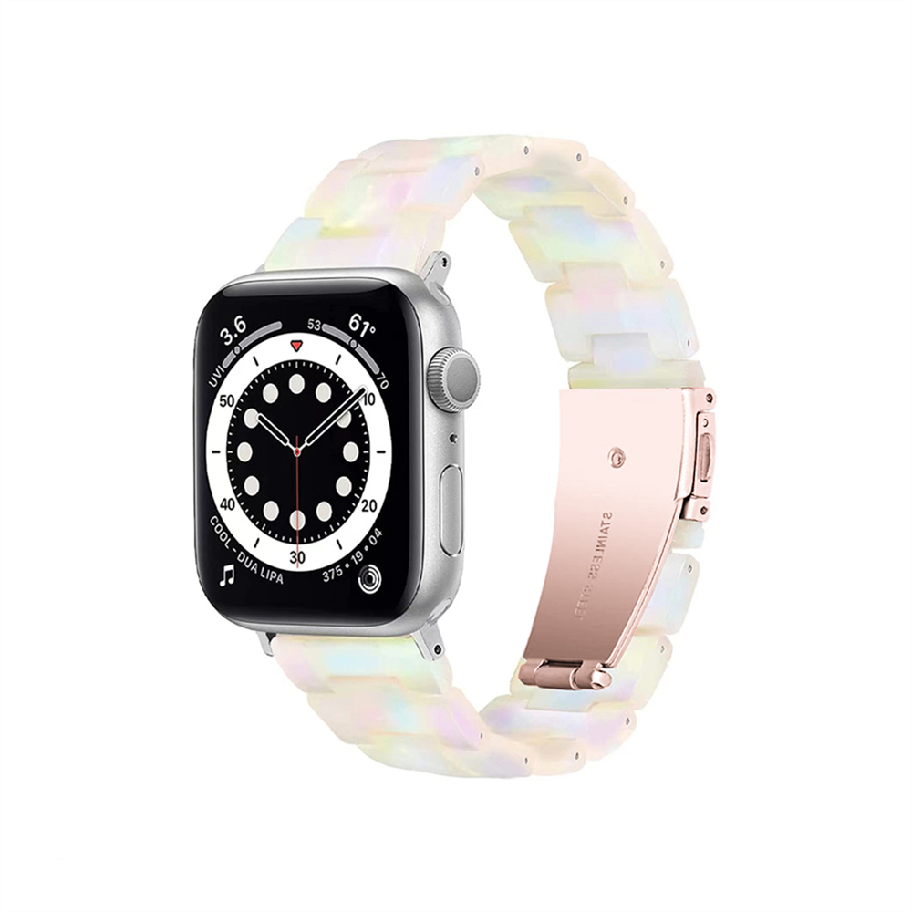 Apple Watch用 バンド 春夏の色 アップルウォッチ ベルト おしゃれ SE