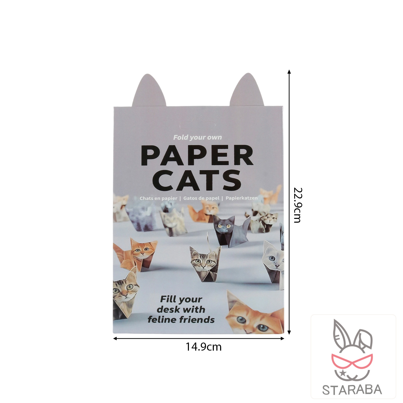 猫の折り紙 ねこの折り紙 リアル折り紙 かわいい おしゃれ 50匹の猫 3D リアル折り紙 ワンちゃんの折り紙 犬の折り紙 どうぶつの折り紙 メール便 ギフト |  | 01