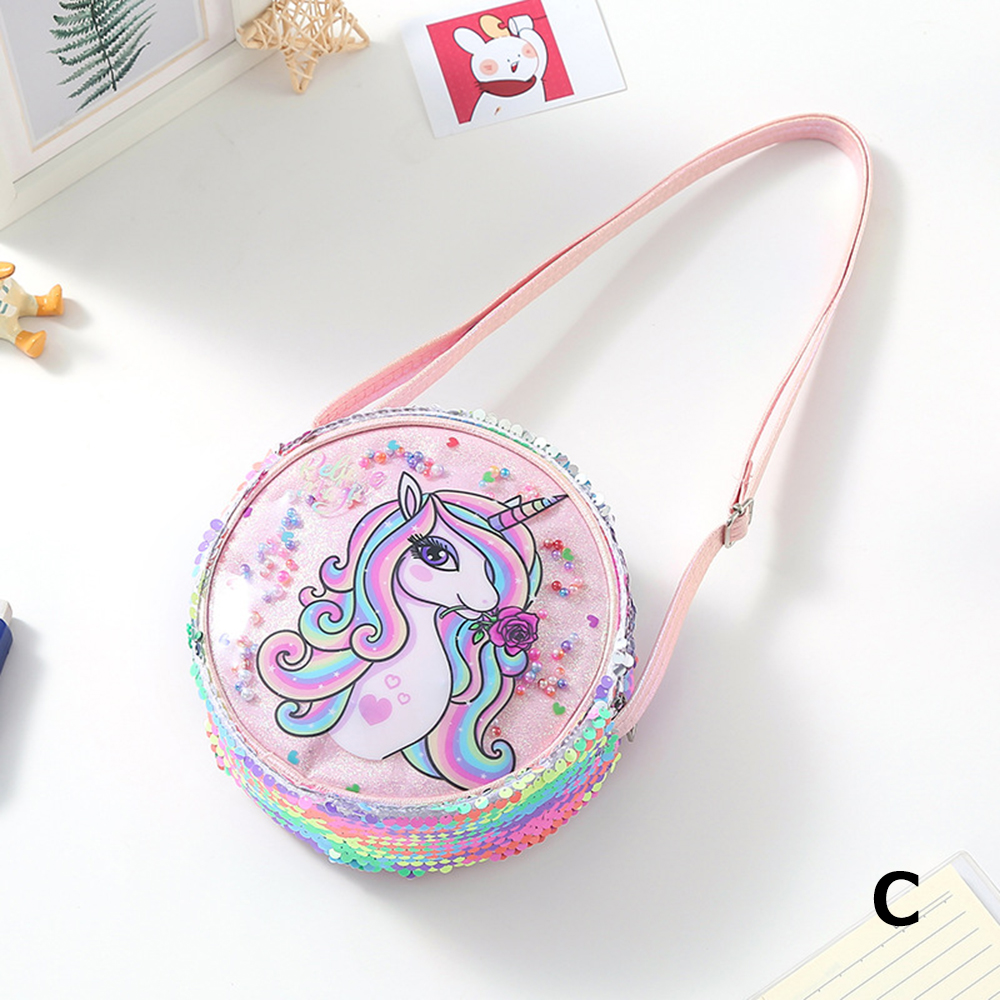 ユニコーンショルダーバッグ ユニコーンバッグ 子供バッグ かわいい おしゃれ キッズショルダー  保育園 幼稚園 誕生日 ギフト こどもの日 クリスマス 送料無料 |  | 03
