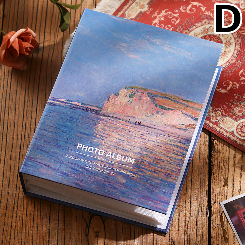 写真アルバム　L判　ゴッホ　フォトアルバム　ポケットアルバム　200枚収納　ゴッホ　収納写真サイズ　写真 収納　大容量アルバム　送料無料 |  | 04