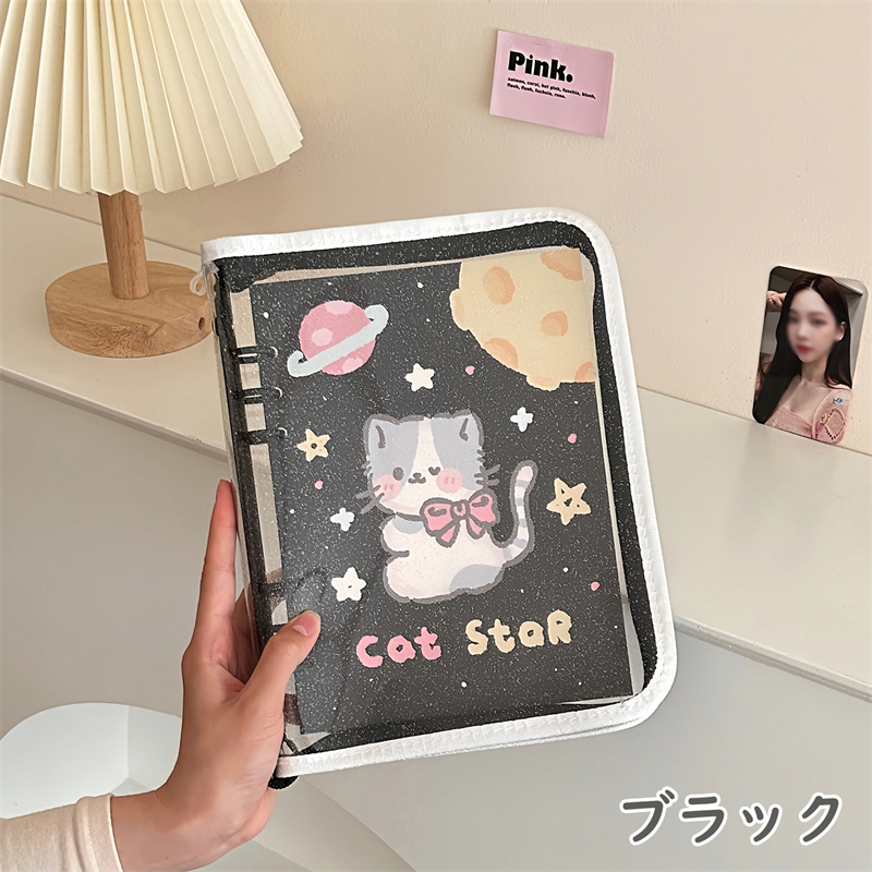 k-popトレカ収納バインダー k-popトレカ収納ケース  コレクトブック トレカファイル 推し活ブック k-popアイドル 最大80枚収納でき 送料無料 |  | 02