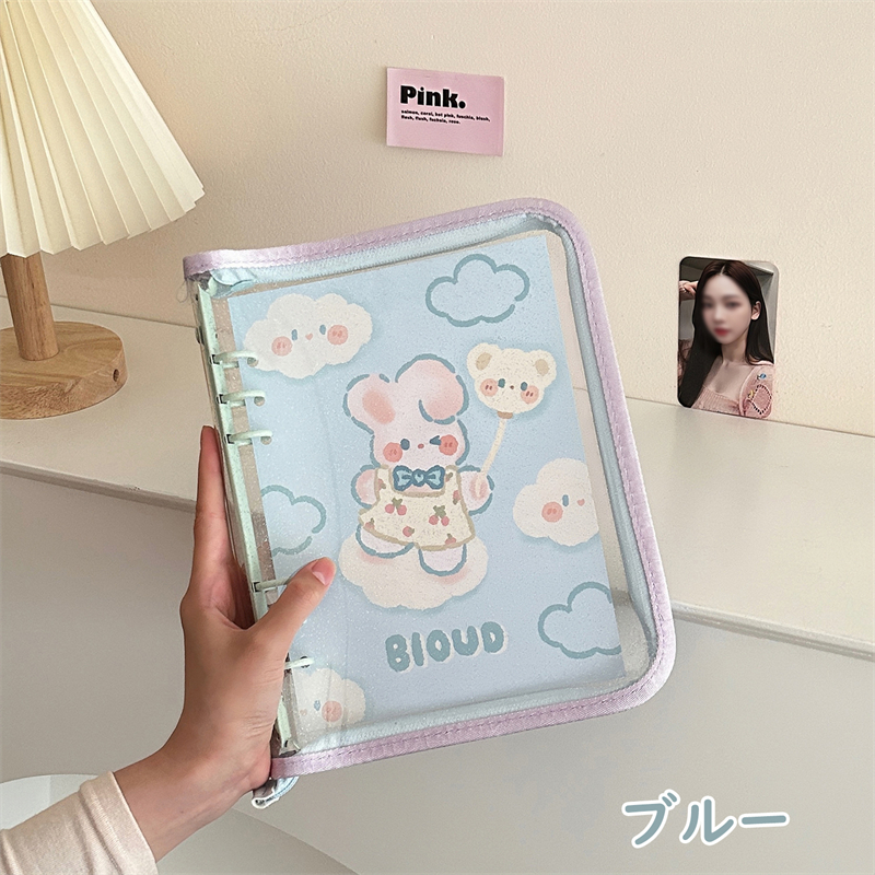 k-popトレカ収納バインダー k-popトレカ収納ケース  コレクトブック トレカファイル 推し活ブック k-popアイドル 最大80枚収納でき 送料無料 |  | 04