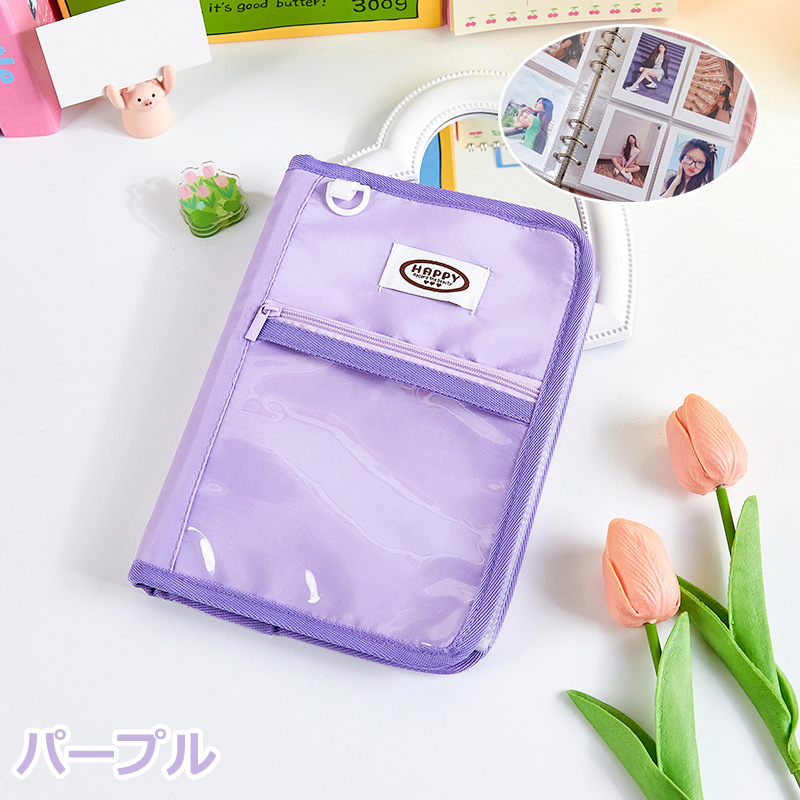 k-popアイドルトレカ収納アルバム 痛バッグ風カード収納アルバム