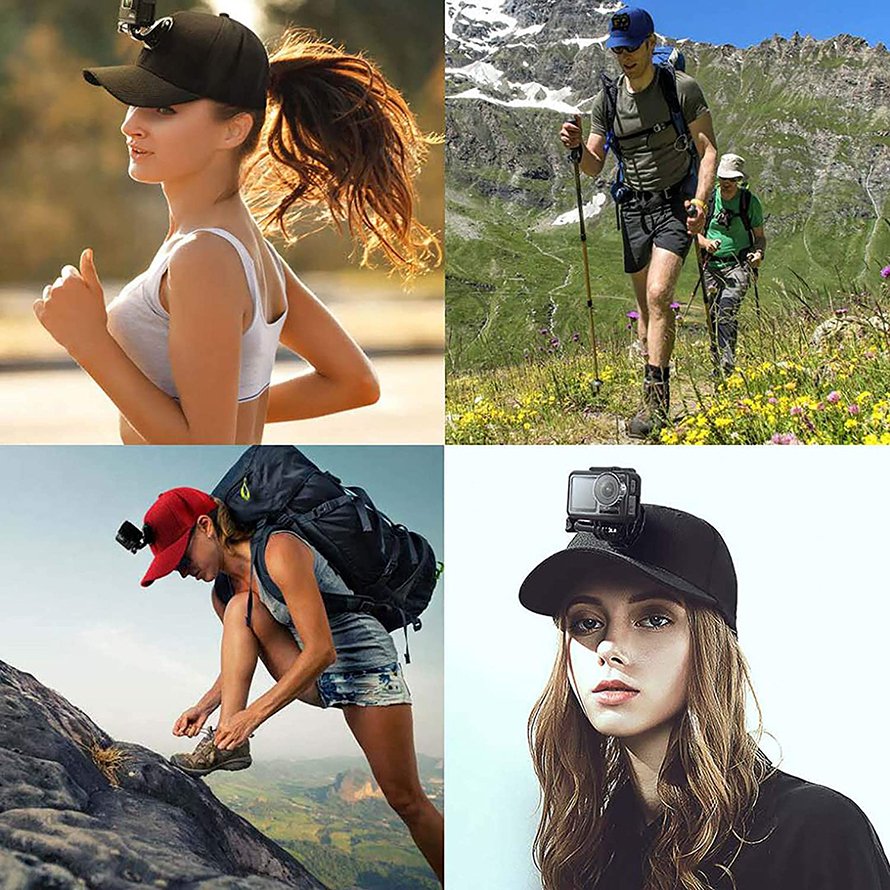 GoProキャップ  カメラ用キャップ 帽子 カメラ用帽子　カメラマウント付き　クイックリリースバックルマウント付き |  | 08