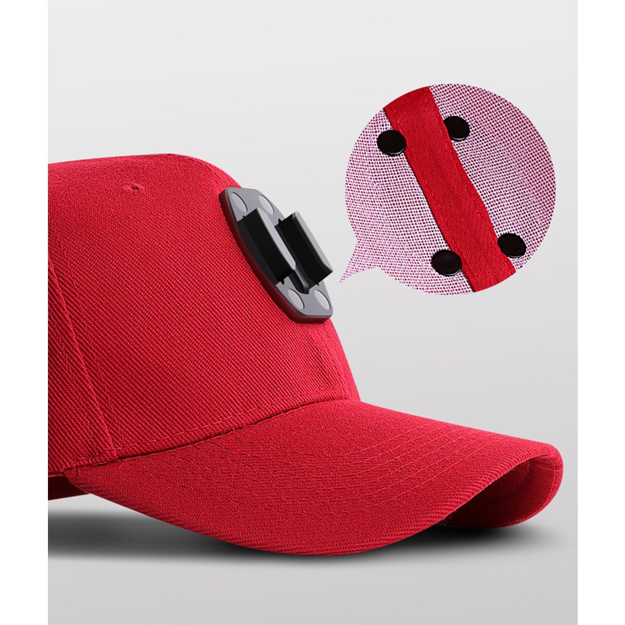 GoProキャップ  カメラ用キャップ 帽子 カメラ用帽子　カメラマウント付き　クイックリリースバックルマウント付き |  | 10