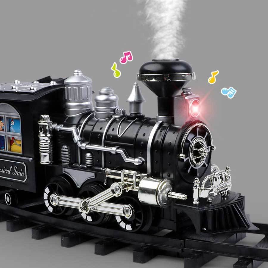 蒸気機関車 おもちゃ 電池式 ラジコン 汽笛 蒸気 煙 列車 電車 蒸気機関車 おもちゃ 電池式 ラジコン 汽笛 蒸気 煙 列車 電車