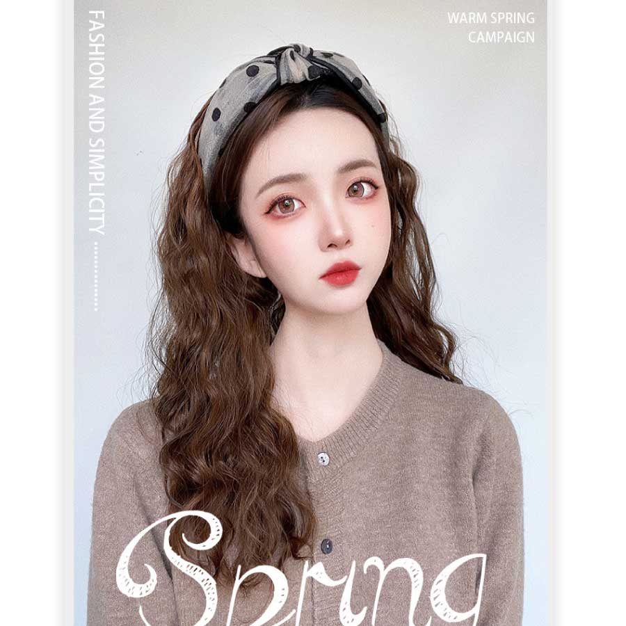 カチューシャ付きウィッグ ウェーブ ロング 自然 おしゃれ かわいい 簡単着用 使いやすい ウィッグ 巻き髪 カール かつら 女性 レディース 送料無料 Dnlbdvlsxm Www Familyontour De