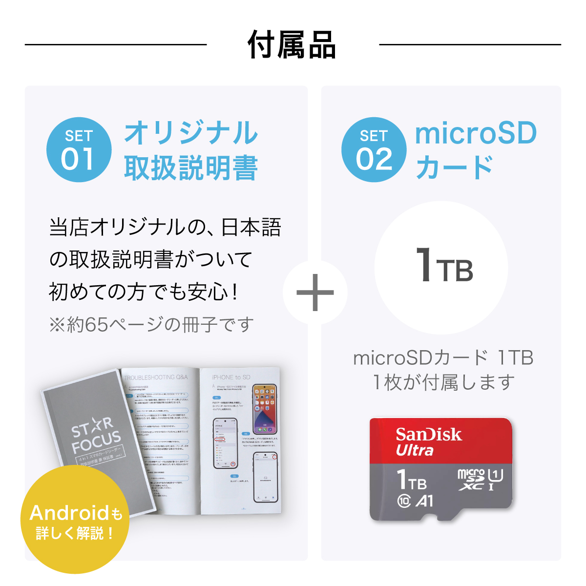 SDカードリーダー microSDカード 1TB セット iphone 17 Android バックアップ データ移行 スマホ 4in1 高速 転送 アプリ不要 写真 保存 usb type c Lightning_14