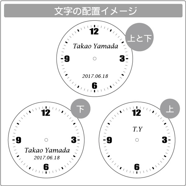 キーホルダー型時計 名入れ メッセージ オーダーメイド 敬老の日 誕生