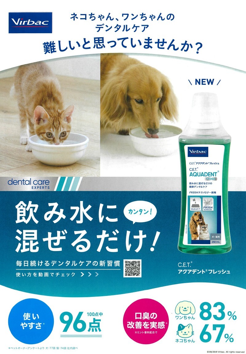 SALE／91%OFF】 ビルバックジャパン 犬猫用 250mL