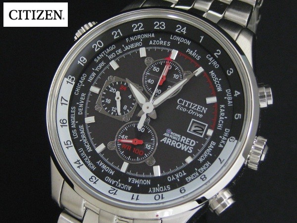 CITIZEN ECO-DRIVE CA0080-54E イギリス空軍 レッドアローズ × シチズン 逆輸入 エコドライブ クロノグラフ ウォッチ  腕時計 : ca0080-54e : レアウォッチの専門店スターマート - 通販 - Yahoo!ショッピング