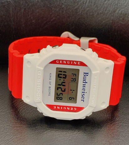 G-SHOCK 即納可能 カシオ バドワイザー 海外モデル DW5600BUD20 メンズ