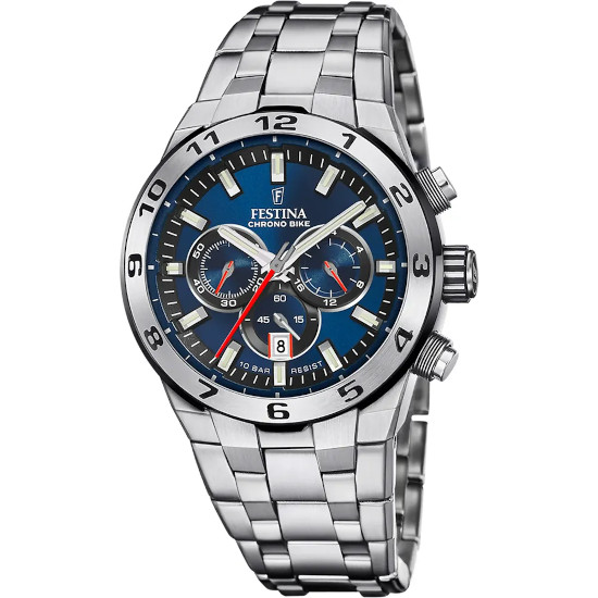 クロノグラフウォッチ フェスティナ ブラック FESTINA ブランドウォッチ FESTINA フェスティナ F20670/1 クロノグラフ Chrono bike