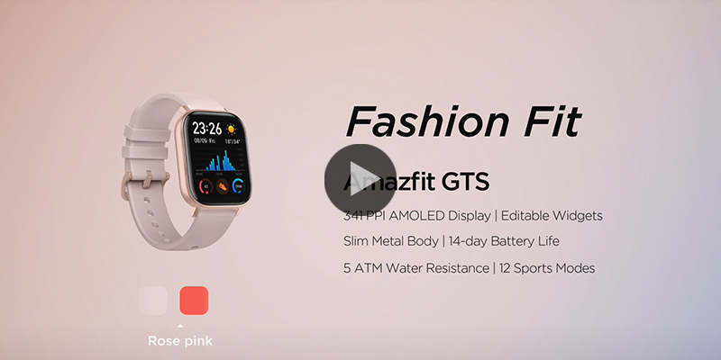 12%値下げ+10/17までP最大12%| 特典付】 AMAZFIT GTS スマートウォッチ 活動量計 心拍数計 5ATM 防水  AMOLEDディスプレイ 最長14日間使用 1年保証 : hmi-afgs01 : StarQオンライン Yahoo!店 - 通販 -  Yahoo!ショッピング