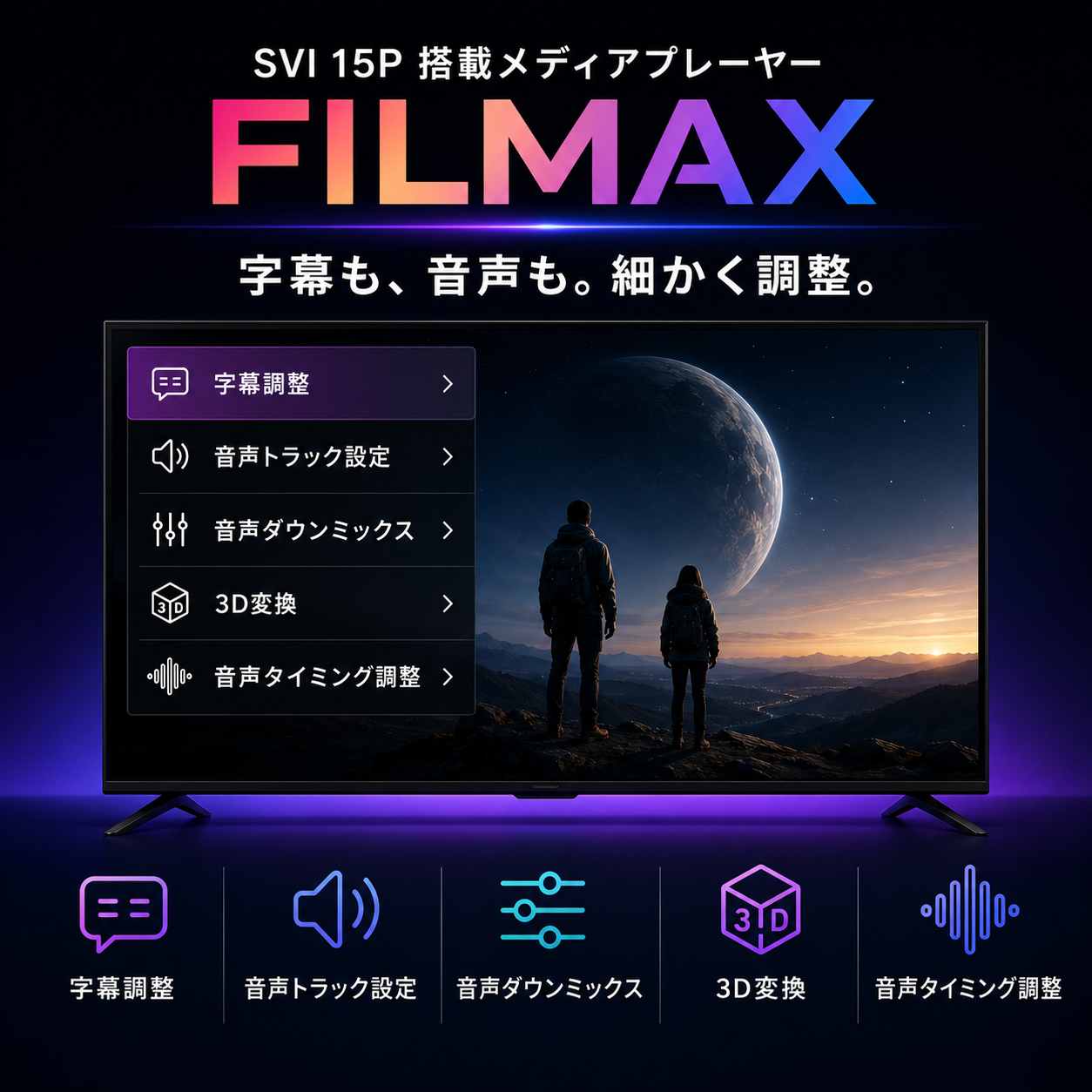Filmax メディアプレーヤー