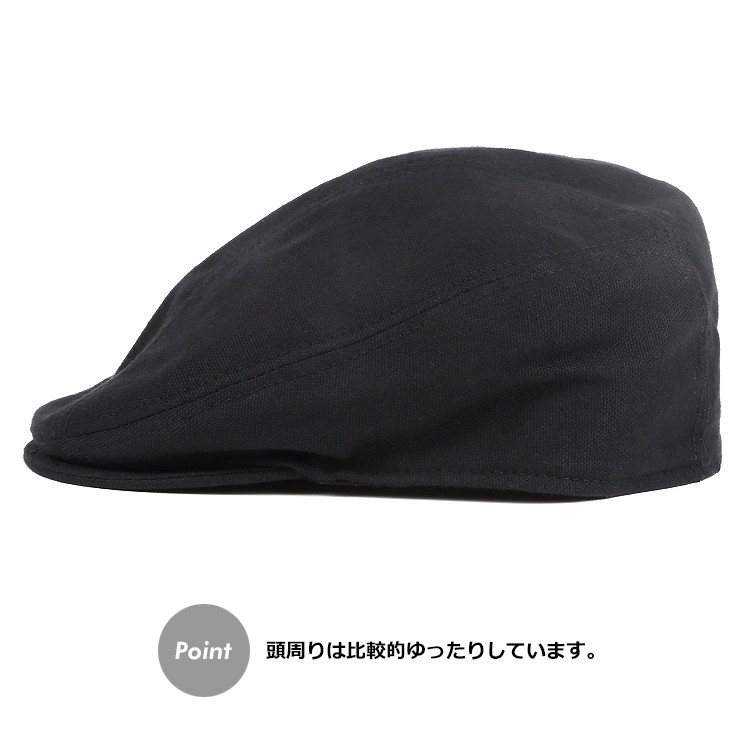 新品 黒L コットン素材 頼もしく USA製ニューヨークハットCanvas