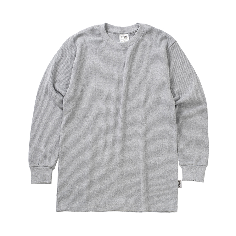 SHAKA WeAR（シャカウェア） 無地 長袖 サーマル ヘビーウェイト T
