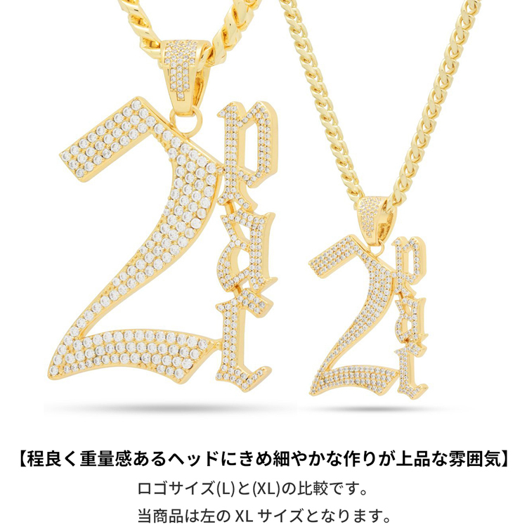 ネックレス キングアイス King Ice 2PAC トゥーパック ゴールド アクセサリー ペンダント 2PAC CLASSIC NECKLACE  (XL) : kingice-0063 : State - 通販 - Yahoo!ショッピング