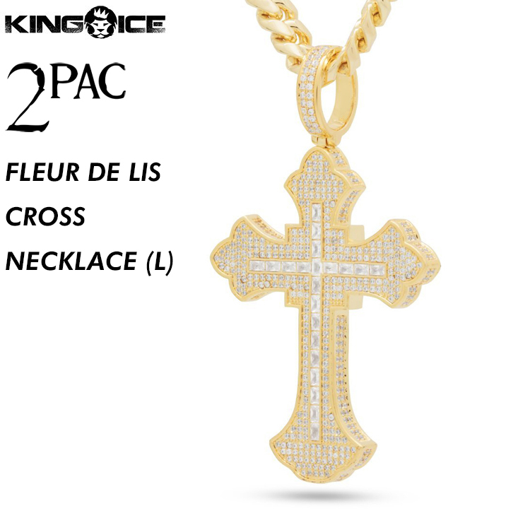 ネックレス キングアイス King Ice 2PAC トゥーパック ゴールド