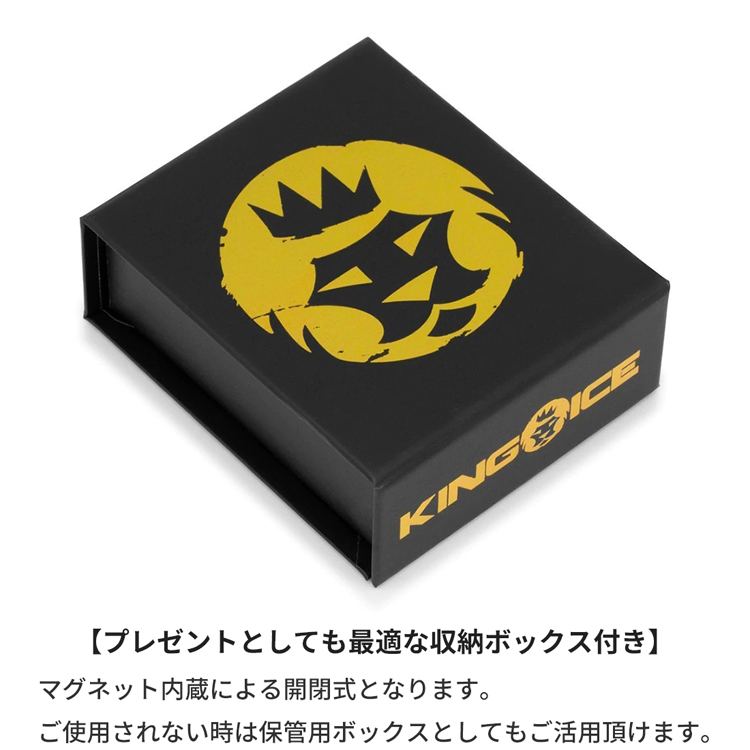 ゴールドネックレス キングアイス King Ice アークエンジェルモチーフ 