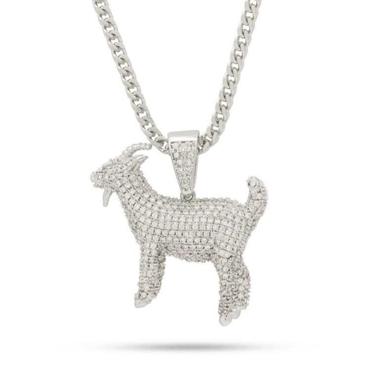 ゴールドネックレス キングアイス King Ice ビギー ノトーリアス Notorious B.I.G. メンズ / The GOAT Necklace｜state｜03