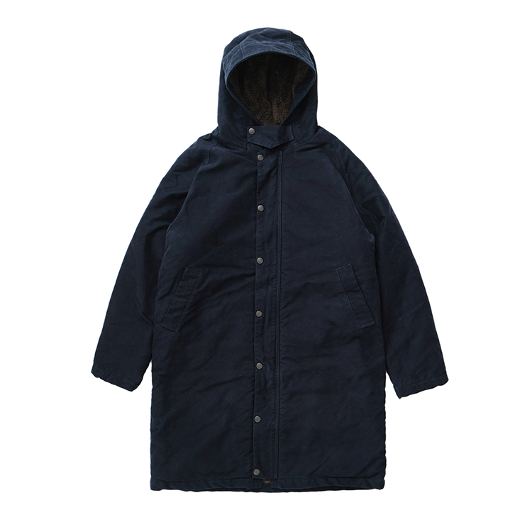 FOB FACTORY（エフオービーファクトリー） モールスキン フードコート