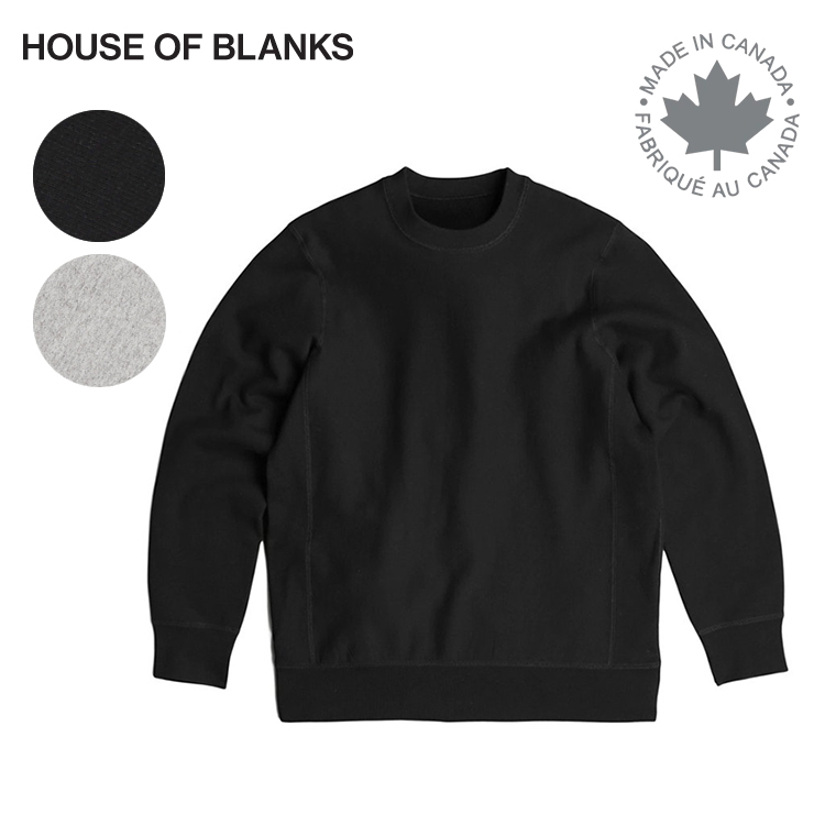 House Of Blanks ハウスオブブランクス クルーネック スウェット